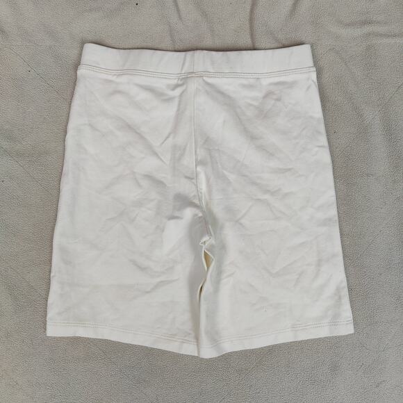 J Crew Crewcuts Shorts Girls‎ 10 White Hot Shorts Pull On Stretch Cotton NWOT - Picture 2 of 4